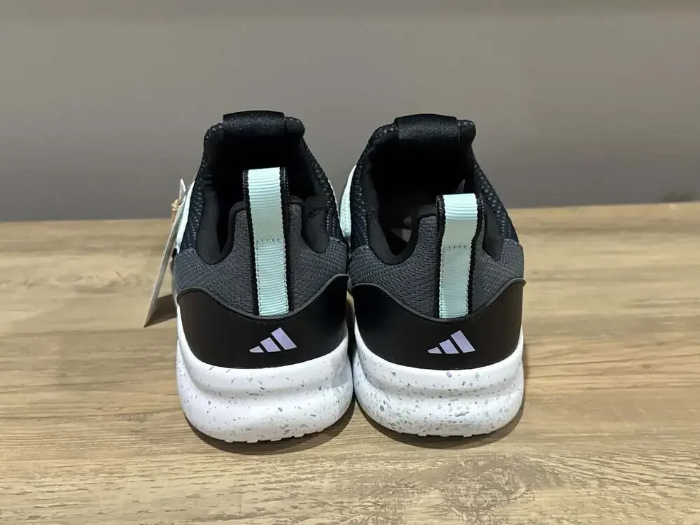 Adidas Lite Racer Adapt 7.0 Kids' Sneakers in Black and Halo Mint, size 7